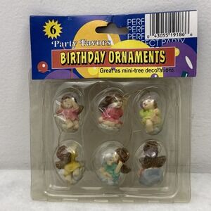 Vintage Party Favors Birthday Ornament